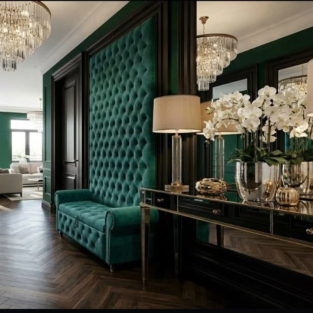 Předsíňová lavice Emerald Wall Bench