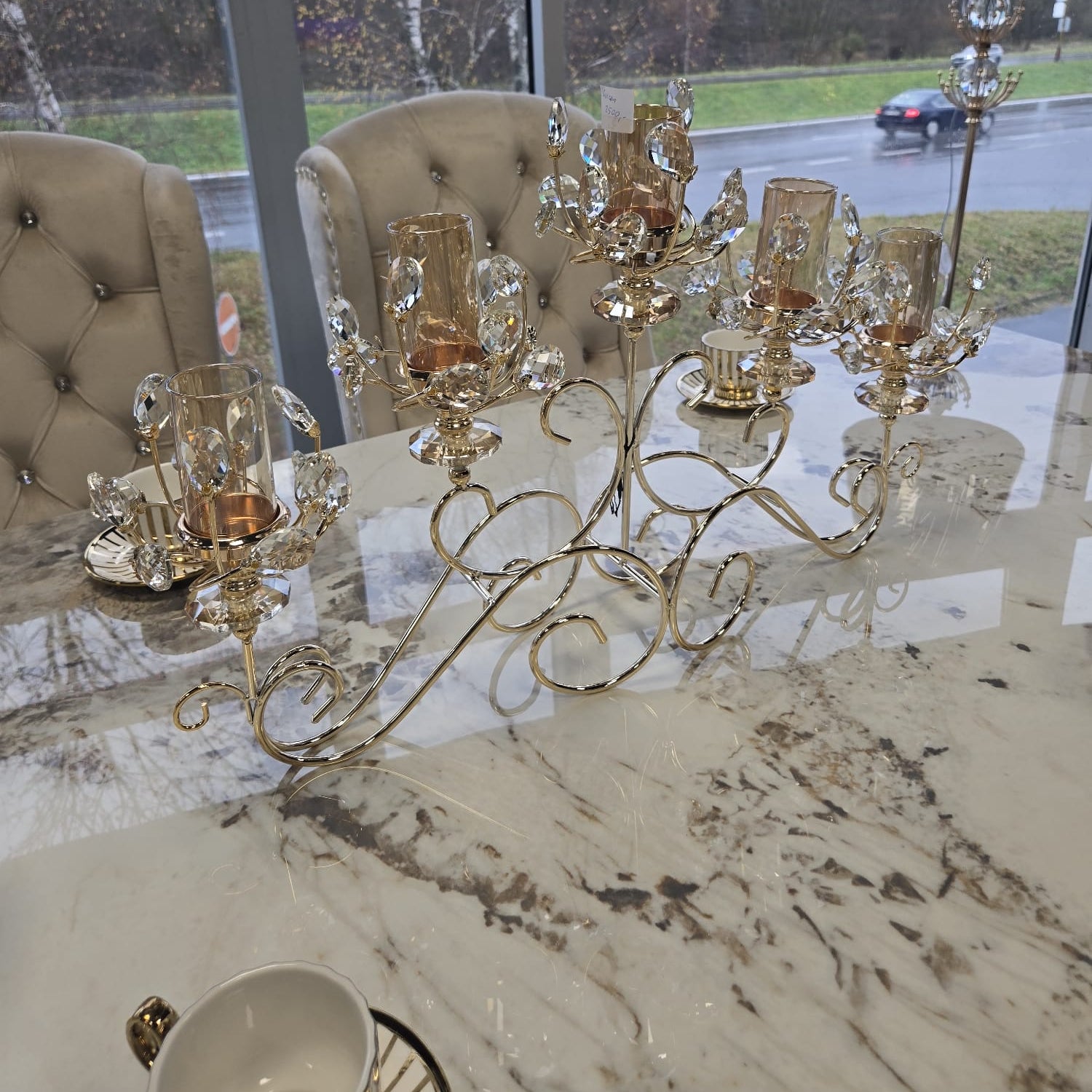 Designový svícen v luxusním provedení